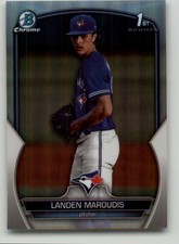 2023 Bowman Draft Landen Maroudis Chrome Refractor #BDC-138 Toronto Blue Jays