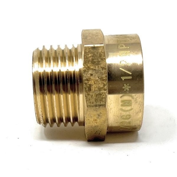 G-Gewinde (British BSPP) Stecker auf NPT Buchse, bleifrei (5,1 x 5,1 cm G-Gewinde (British BSPP) Stecker auf NPT Buchse, bleifrei (5,1 x 5,1 cm