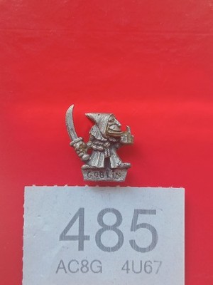 Night Goblin Sword & Middle Finger warhammer 40K fantasy metal #485