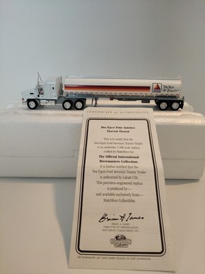 Matchbox Model Tanker Brewmasters Collection Fuel Tanker Maßstab 1:100 Dos Equis
