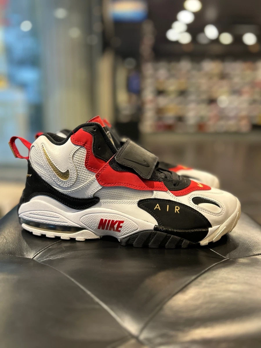 Nike Air Speed Turf (San Francisco 49ers Colorways) Size: M: 10 1/2 W: 12 Nike Air Max Speed Turf 2012 49ers for Sale | Authenticity  main image 2