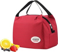 KüHltasche 8,5L ReißVerschluss Isolierkoffer Damen Lunchtasche
