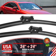 All-season Windshield Wiper Blades 2424 Set For Benz Cls550 2015-2017