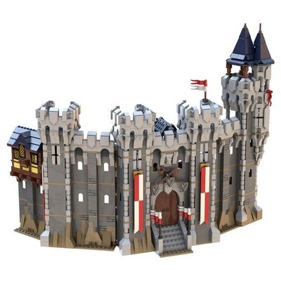 MOC-132314 Falcons Impenetrable Keep Medieval Castle 2155 Pieces