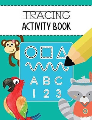 Tracing Activity Book: Learn to Trace Lines Shapes Alph -  NEW Nina Noosita 2020