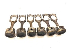 VW Golf 3 VR6 AAA 6x Kolben + Pleuel SET Passat 35i Motor ORIGINAL