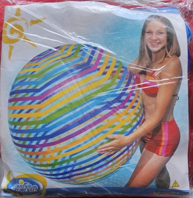 XXL BEACHBALL  48'' - ''THE WET-SET by INTEX'' - OVP new - Vintage