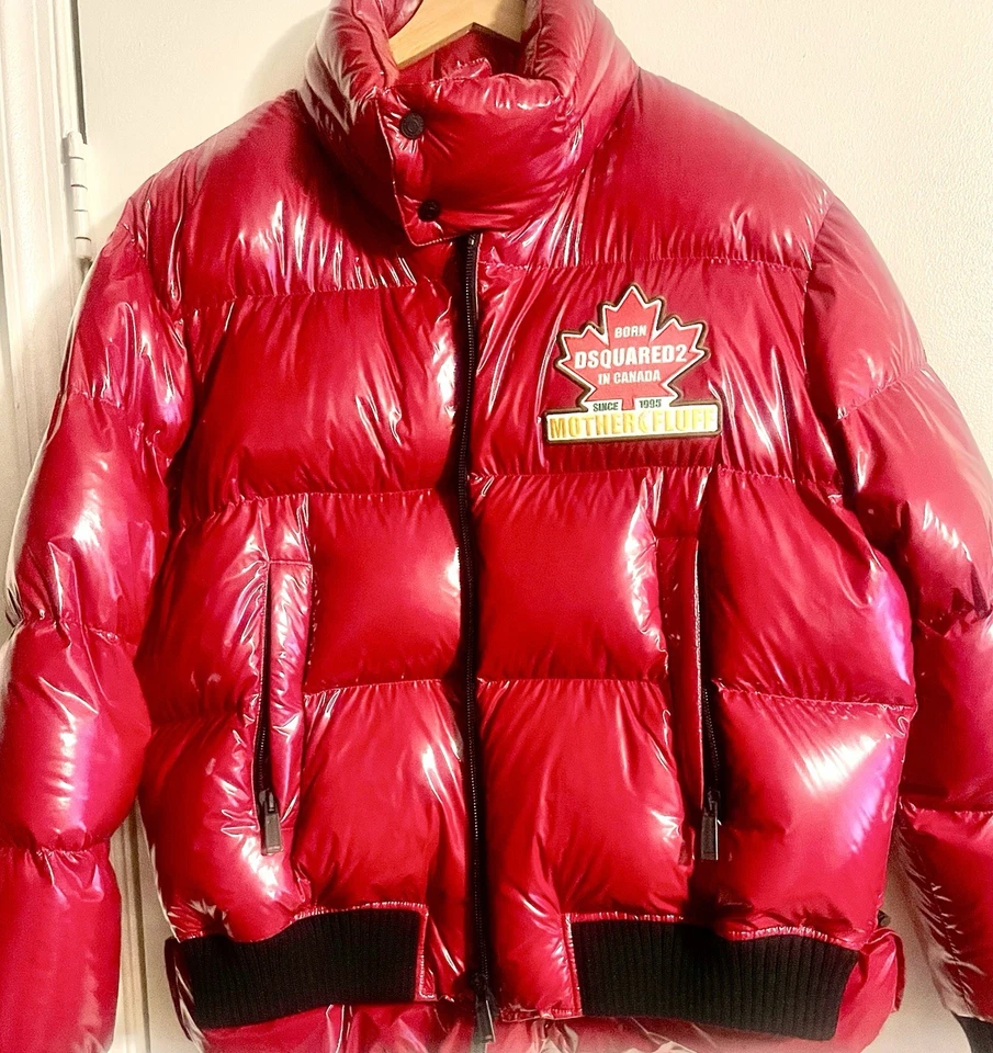 Dsquared2 Quilted Bomber Down Jacket  Size 50 Made In China  Great Condition - Image 4 of 4