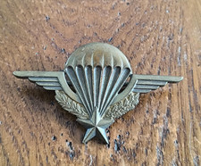 Insigne Brevet Parachutisme Matriculé  / Drago Romainville  /AA45