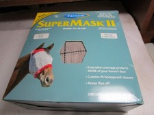 SuperMask II Horse Fly Mask without Ears Foal 1 Count By Farnam