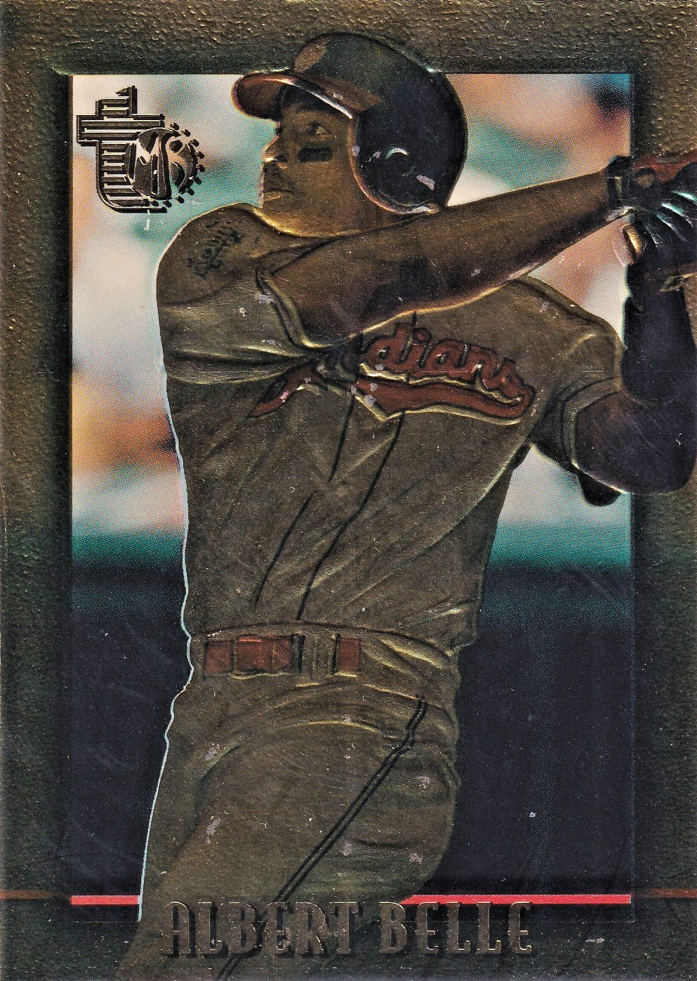 1995 Topps Embossed - Albert Belle #125 Golden Idols