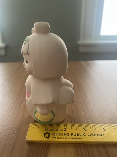 Vintage Japanese Hakata Doll Figurine Japan; Sakura; Cherry Blossoms - Bild 8 von 9