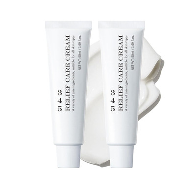 2PCS 345 Relief Cream - 345 Intensive Sooth Cream - Koreanische Hautcreme Für Da