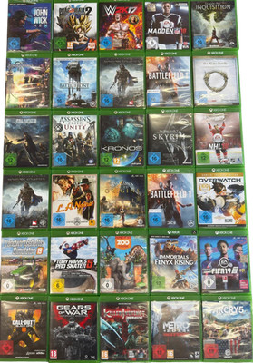   10x Xbox One/S Spiele   Konvolut / OVP / Überraschungspaket  