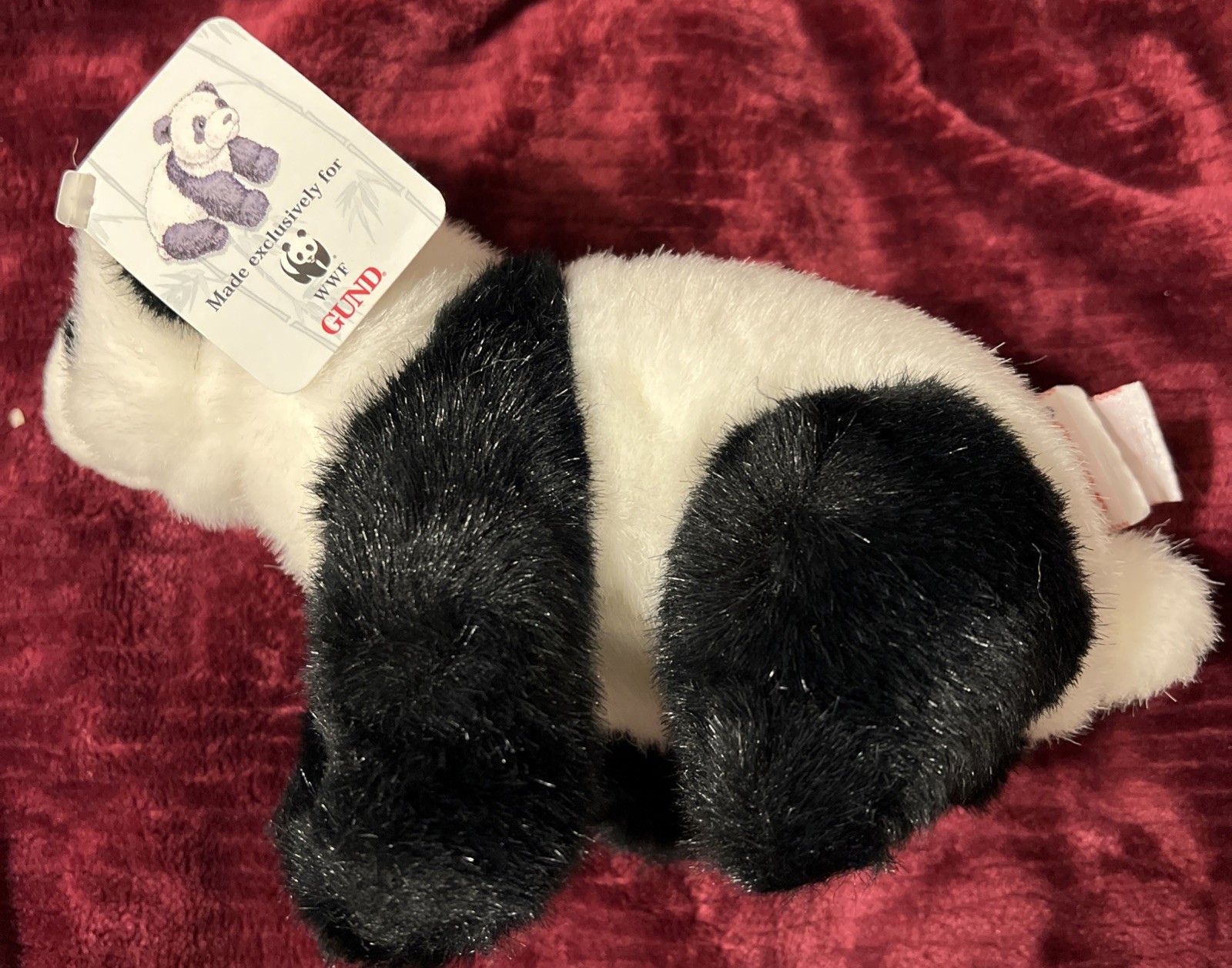 Plush Gund World Wildlife Fund WWF Panda with Tag Stuffed Animal