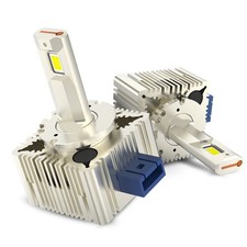 LED Headlight Bulb D1R D1S High Low Beam HID Xenon Conversion Kit 6000K White x2