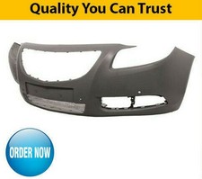 2009-2013 Front Bumper Primed With Pdc Not Vxr Models Fits Vauxhall Insignia New