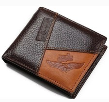 Gubintu Genuine Leather Men Wallets Coin Pocket Zipper Real Men's Leather Wallet