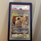 Eevee & Snorlax GX 120/181 Holo PSA 9 Team Up Edition English
