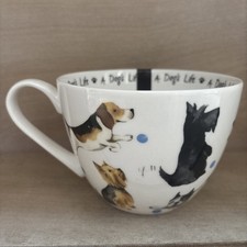 Taza Portobello Por Diseño Amantes de los Perros El Perro Me Ama Mejor Hueso China Pata Impresiones