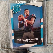 2017 Panini Donruss Football Deshaun Watson #345 Rated Rookie