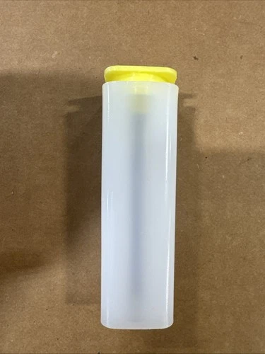 Genuine US Mint Tube For 1/2 Oz Gold / Platinum Eagle Coins Yellow Lid Storage