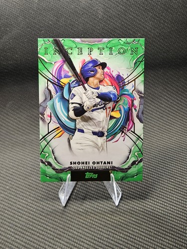 2025 Topps Inception Shohei Ohtani Green Parallel #69