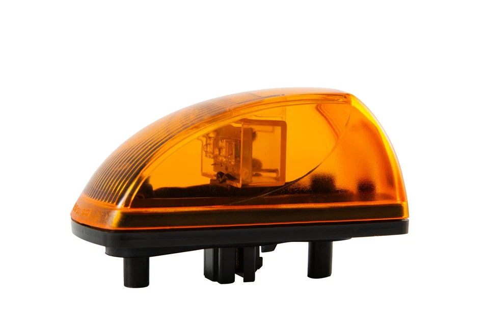 Luz marcadora LED ámbar para techo cabina delantera 5 piezas apta para Freightliner M2 106 112 Foto 3 de 4