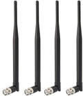 4 PCS UHF 470~960 MHz BNC Antenna for SHURE UC/UB/SLX Series Wireless Receivers