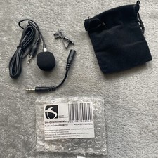 Industry Standard Sound ISSLM01O Lavalier Microphone 3.5mm Jack Omni-Directional
