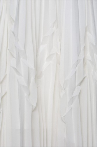 New Keepsake Women's Follow The Sun Sheer Skirt Ivory Size L - Picture 3 of 4