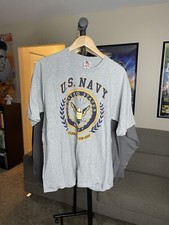 Vintage US Navy T Shirt Mens Size XL Made In USA