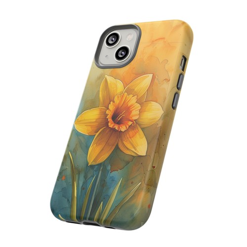Yellow Daffodil Flower Phone Case for iPhone, Samsung Galaxy, Pixel - 第 45/139 張圖片