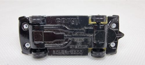 VINTAGE CORGI DRUCKGUSS AUTO SPIELZEUG NICHT BENUTZT IN BOX ROVER SD1 3500 POLIZEI 1985 UK - Bild 3 von 9