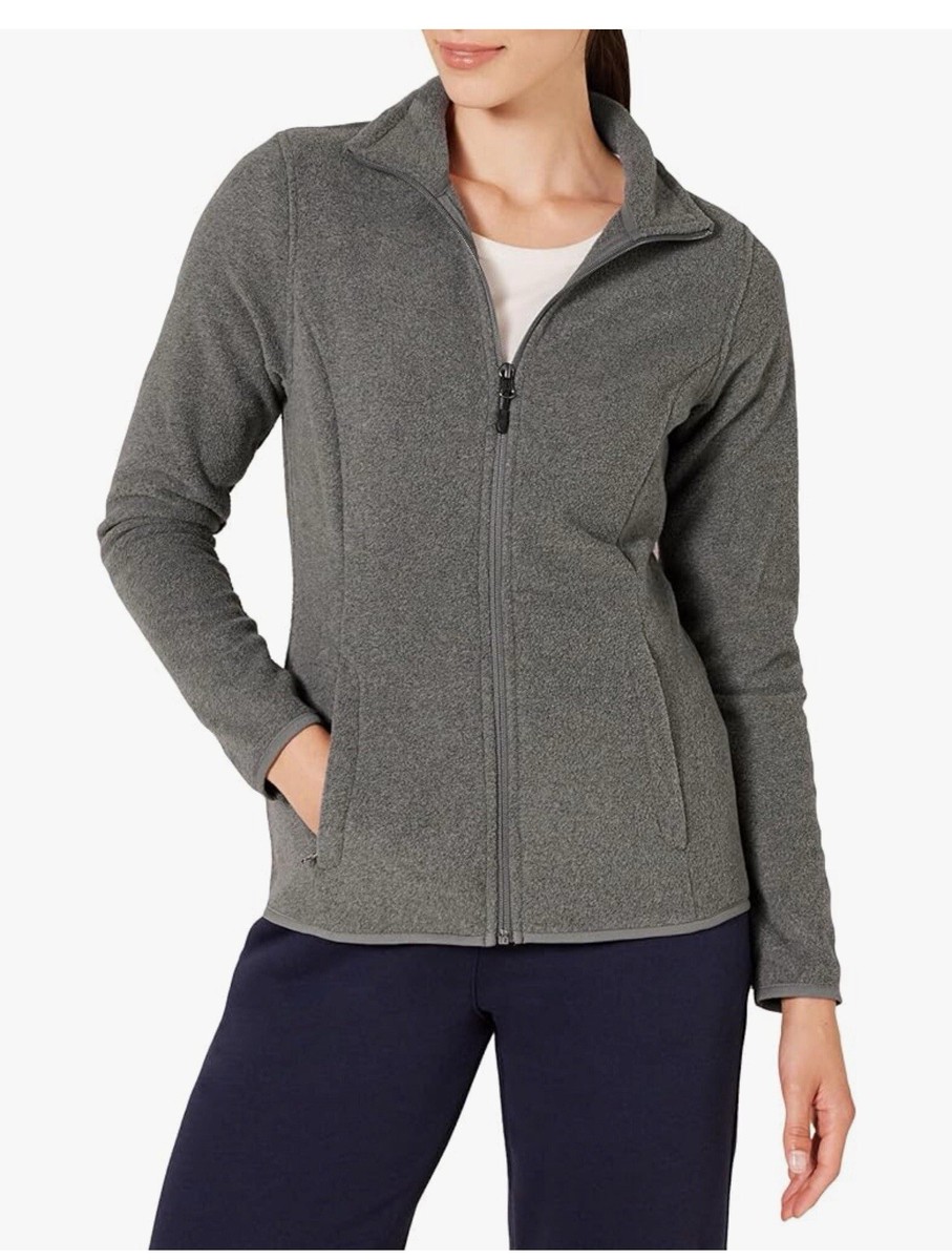 Essentials Womens Full Zip Polar Fleece Jacketfleece Jacket Amazon