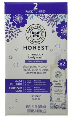 honest shampoo and body wash truly calming