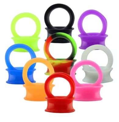 6 Pairs 3-25mm Stainless Steel Single Flared Ear Flesh Tunnel With Silicone O-Ring Plug Gauge Ear Stretcher 607e9ba7a56738559a2206c6 - Foto 13