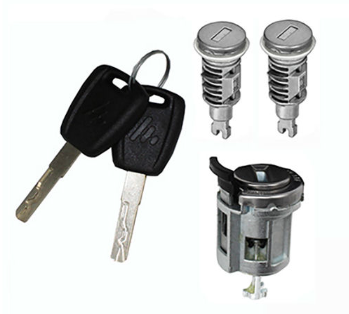Interruttore Chiave Di Accensione Per Citroen C3 (2009-2018) - Ricambio OE 1608682880, Con 2 Chiavi