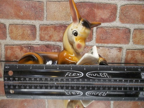 Vintage Donkey Ceramic Reading Book Made in Japan Figurine Home Decor - Picture 10 of 11
