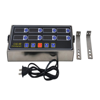 Portable Calculagraph 8 Channel Digital Timer Reminder Kitchen Cooking