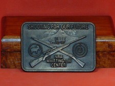 Pre-Owned NRA Whittington Center Belt Buckle