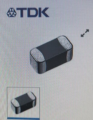 NTCCG TDK 10KOhm. Nr.163JF103FTDS