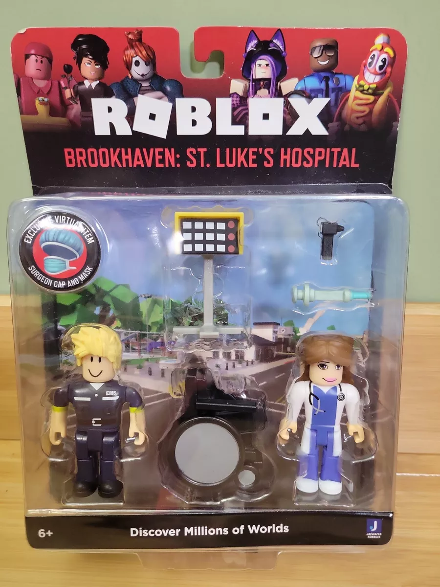 Roblox Brookhaven St. Luke's Hospital Figure Pack Brand new!!