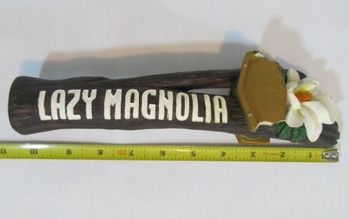 LAZY MAGNOLIA Brewery Kiln, Mississippi Ale / Beer Tap Handle *damage - Picture 7 of 7