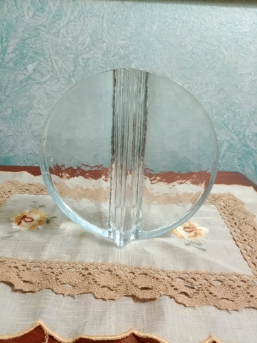 Vaso Vetro Vintage Design Mono Fiore Modernariato '70 cm 17 - Foto 3 di 5