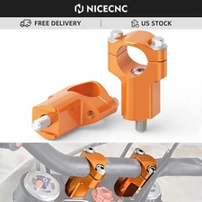 1 1/8" Handlebar Riser Clamp Mount For KTM 250 300 350 500 XCW EXC F 2005-2023