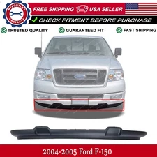 Front Bumper Lower Valance Primed w/o Fog Light Hole For 2004-05 Ford F-150
