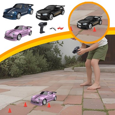 Racing Spielzeug 1:64 Scale Mini Drift Car 4WD Desktop Fernbedienung Rennwagen