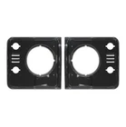 Black Headlight Surround Set - Land Rover Defender 90,110 - LR051109/10