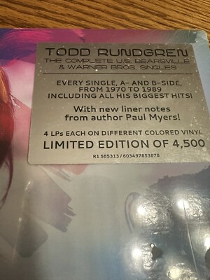 Todd Rundgren - The Complete U.s. Bearsville & Warner Bros